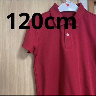 赤色半袖ポロシャツ 120cm(Tシャツ/カットソー)