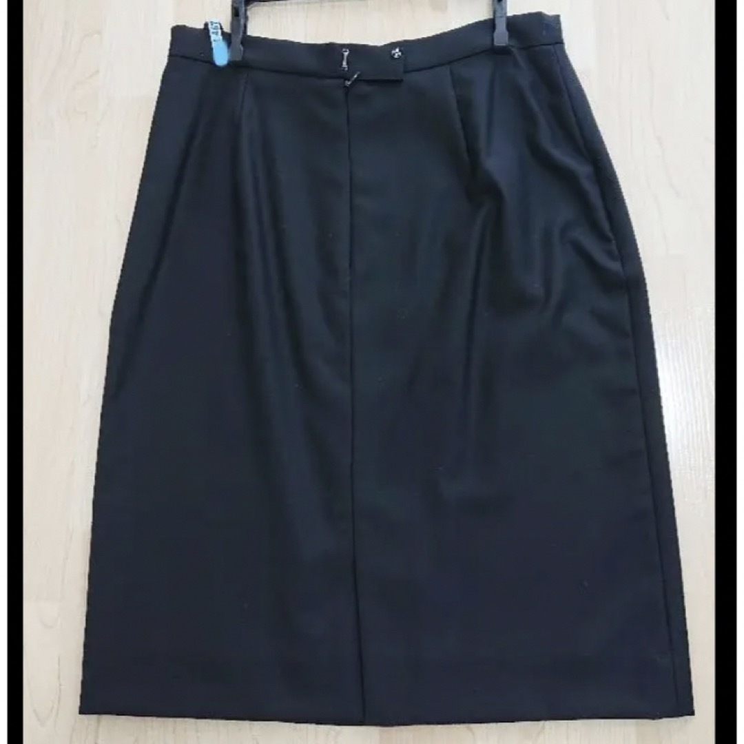 KFC0635■ 新品 スーツ ジャケット スカート 13ARサイズ ネイビー