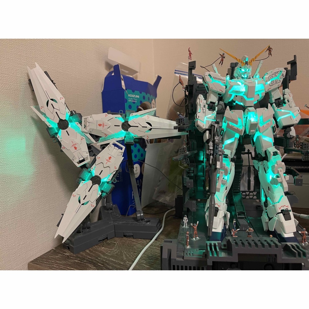 MGEX ユニコーンガンダム 完成品 ガンダム LEDユニットエンタメ/ホビー