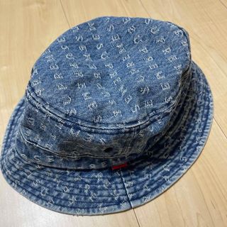 シュプリーム(Supreme)のSupreme Jacquard Logos Denim Crusher (ハット)