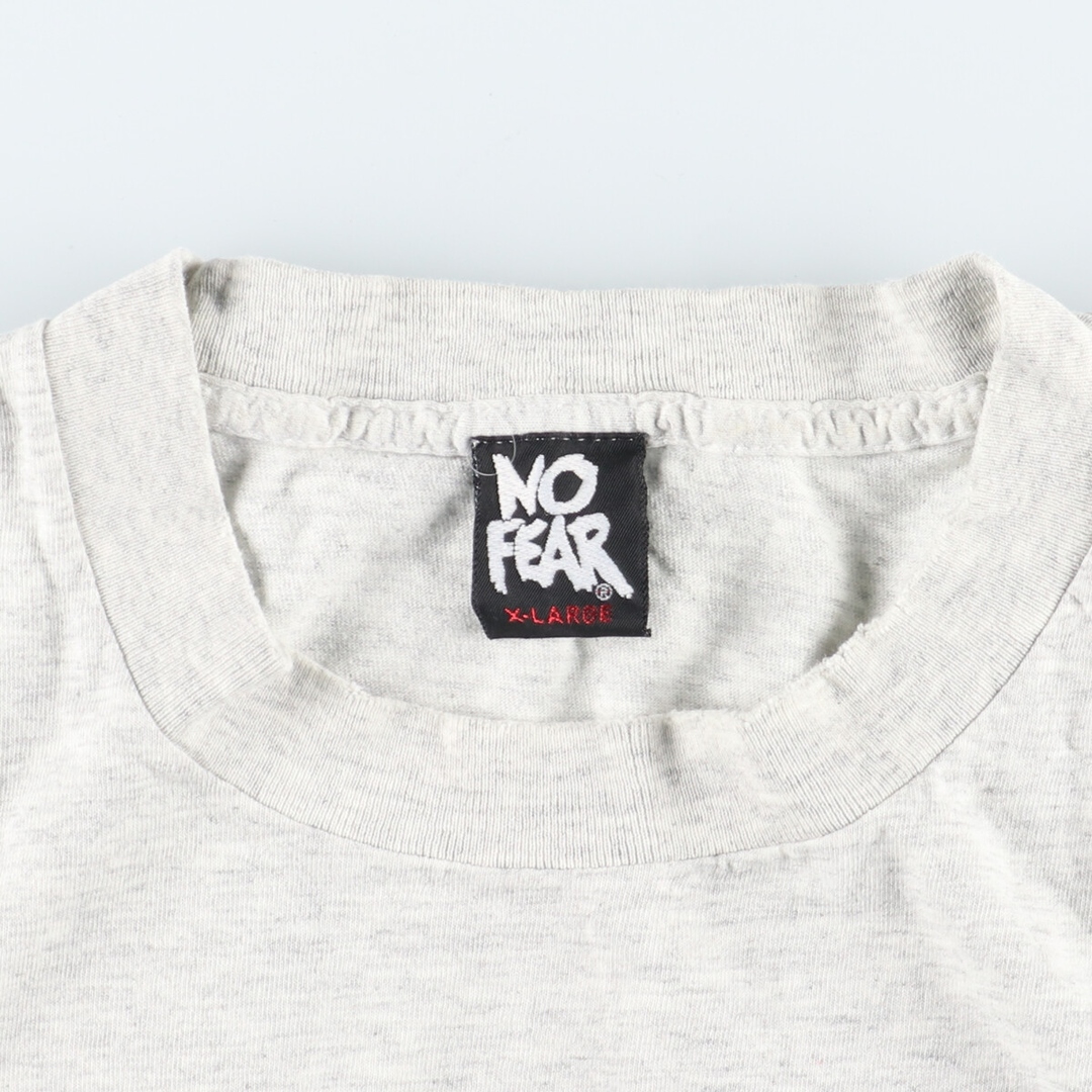 古着 90年代 ノー・フィア NO FEAR スポーツプリントTシャツ USA製