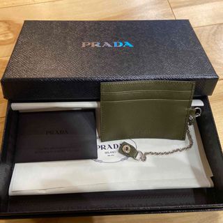 プラダ(PRADA)のプラダ☆カードケース美品　※単品(名刺入れ/定期入れ)