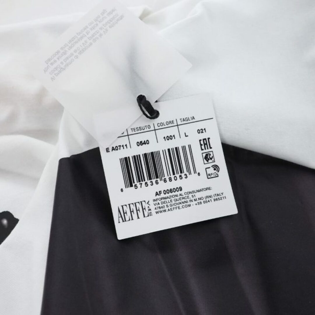 MOSCHINO(モスキーノ)のモスキーノ バッド テディベア プリント Tシャツ カットソー 半袖 L 白 レディースのトップス(Tシャツ(半袖/袖なし))の商品写真