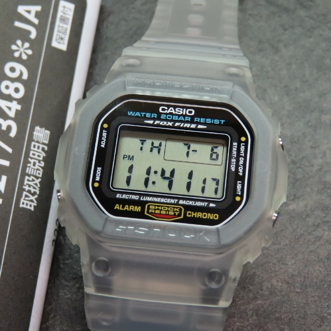 CASIO カシオ　DW-5600E　G-SHOCK　腕時計