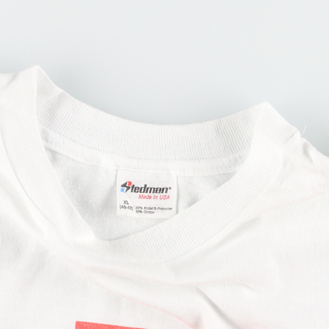 80年代 Stedman カレッジTシャツ USA製 メンズL ヴィンテージ