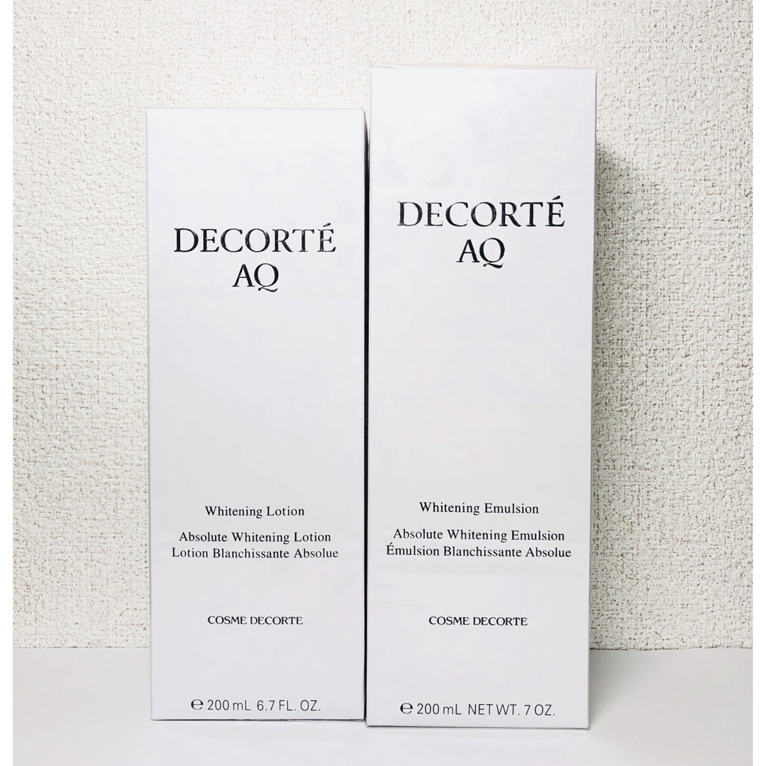 COSME DECORTE - コスメデコルテ AQ ホワイトニング 化粧水＆乳液 ...