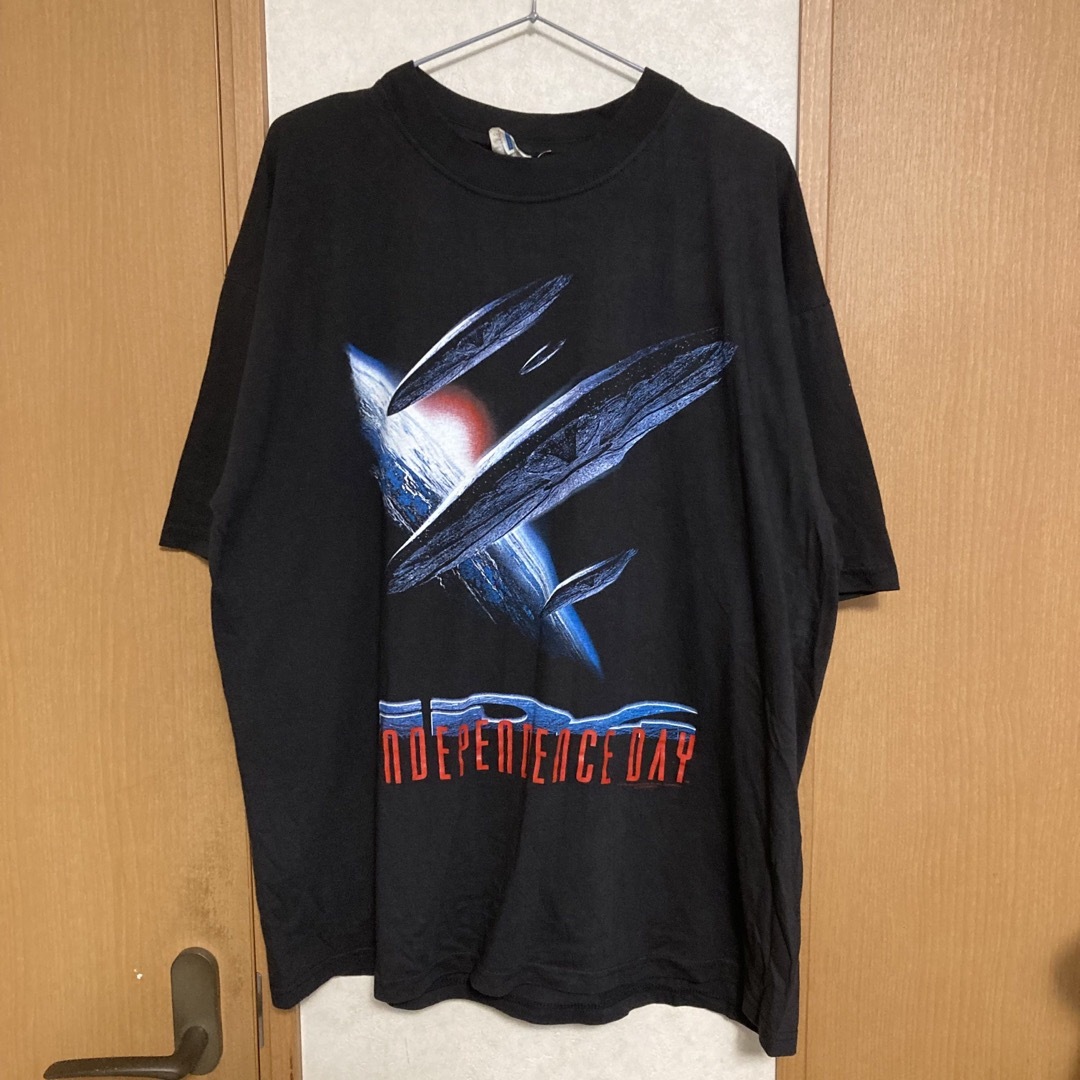 90s ヴィンテージ INDEPENDENCE DAY Tシャツ 映画 ムービーの通販 by p ...