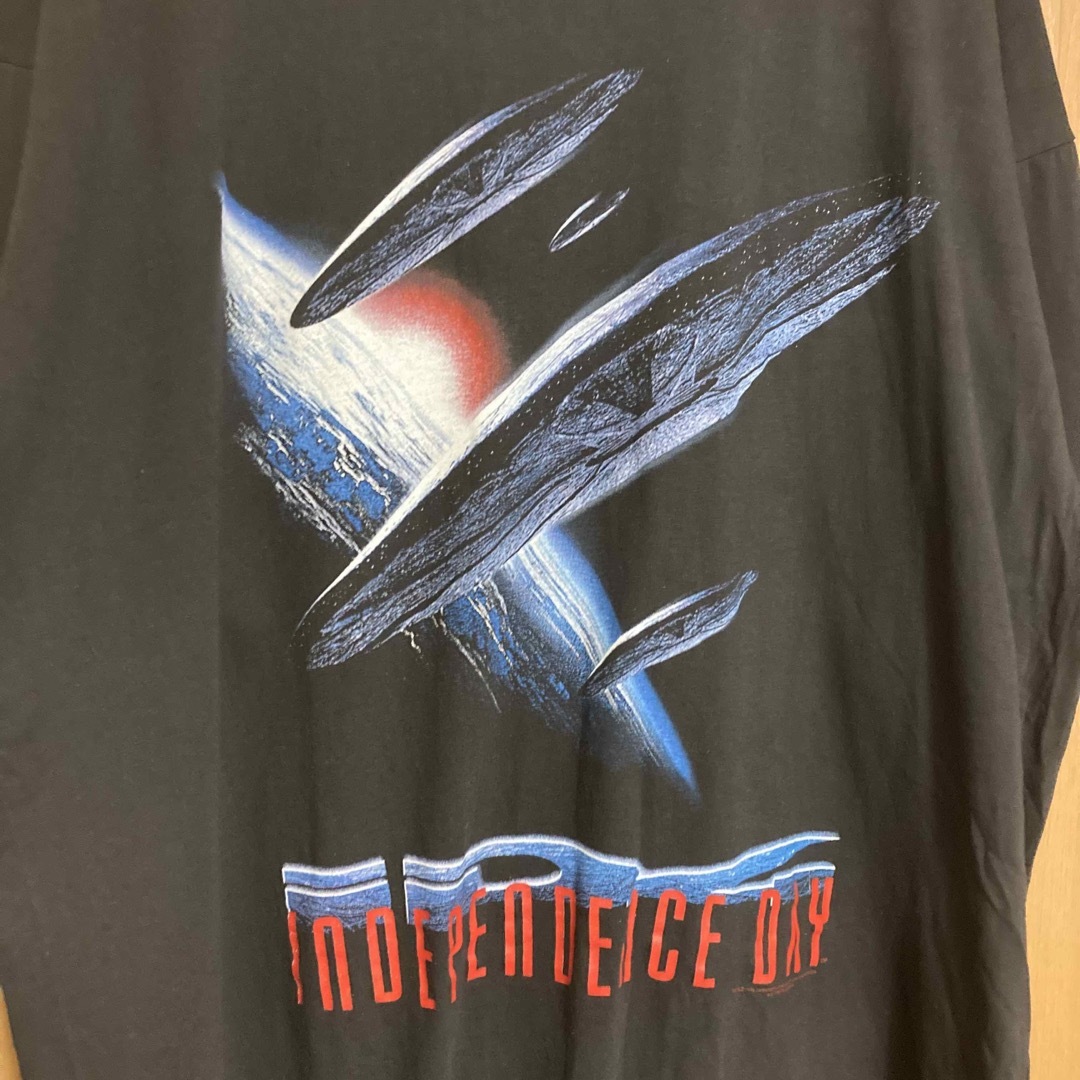 90s ヴィンテージ INDEPENDENCE DAY Tシャツ 映画 ムービーの通販 by p ...