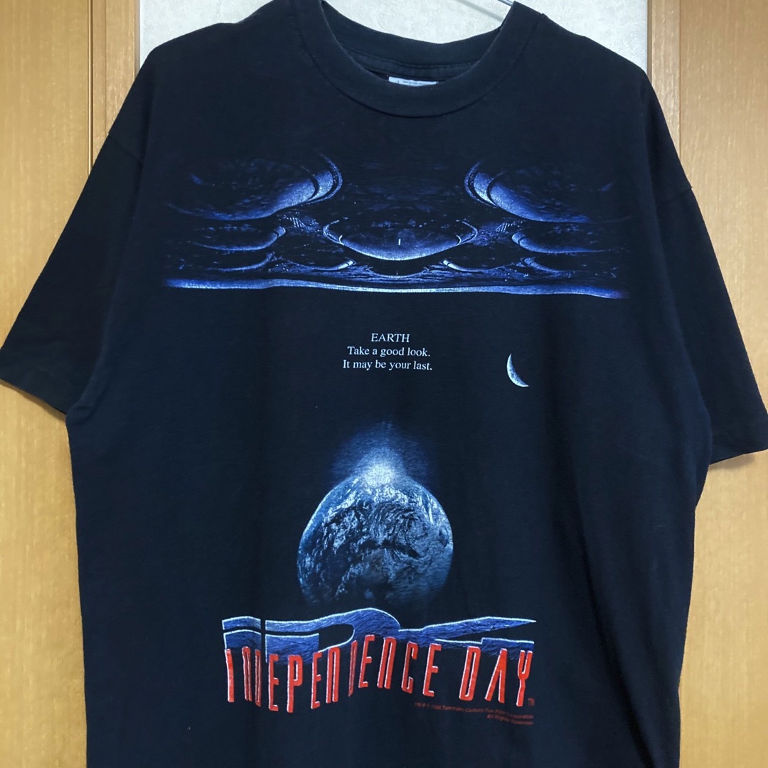 SCREEN STARS - 90s ヴィンテージ INDEPENDENCE DAY Tシャツ 映画