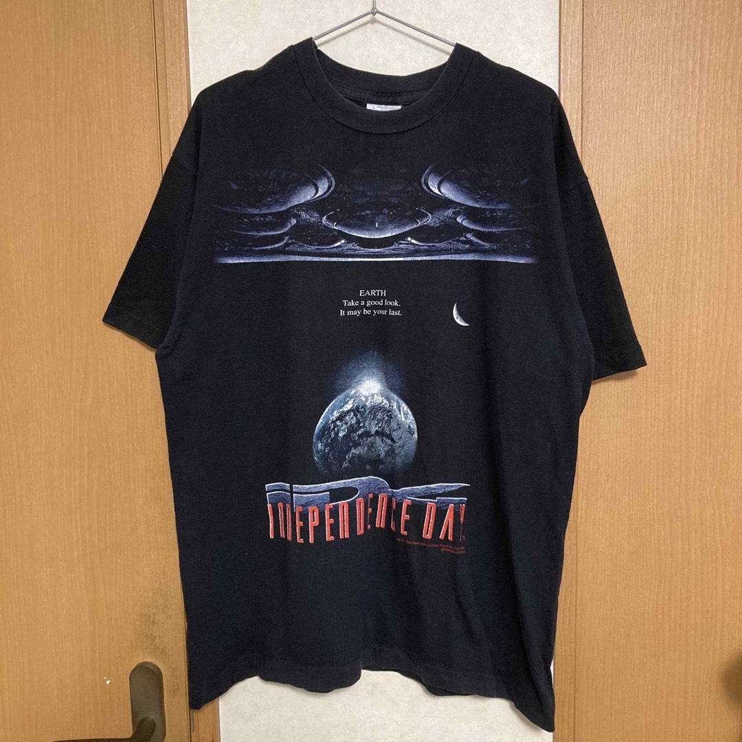 90s ヴィンテージ INDEPENDENCE DAY Tシャツ 映画 ムービー | フリマアプリ ラクマ