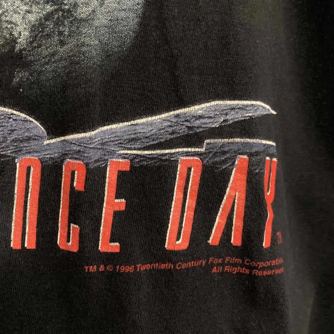 90s ヴィンテージ INDEPENDENCE DAY Tシャツ 映画 ムービー