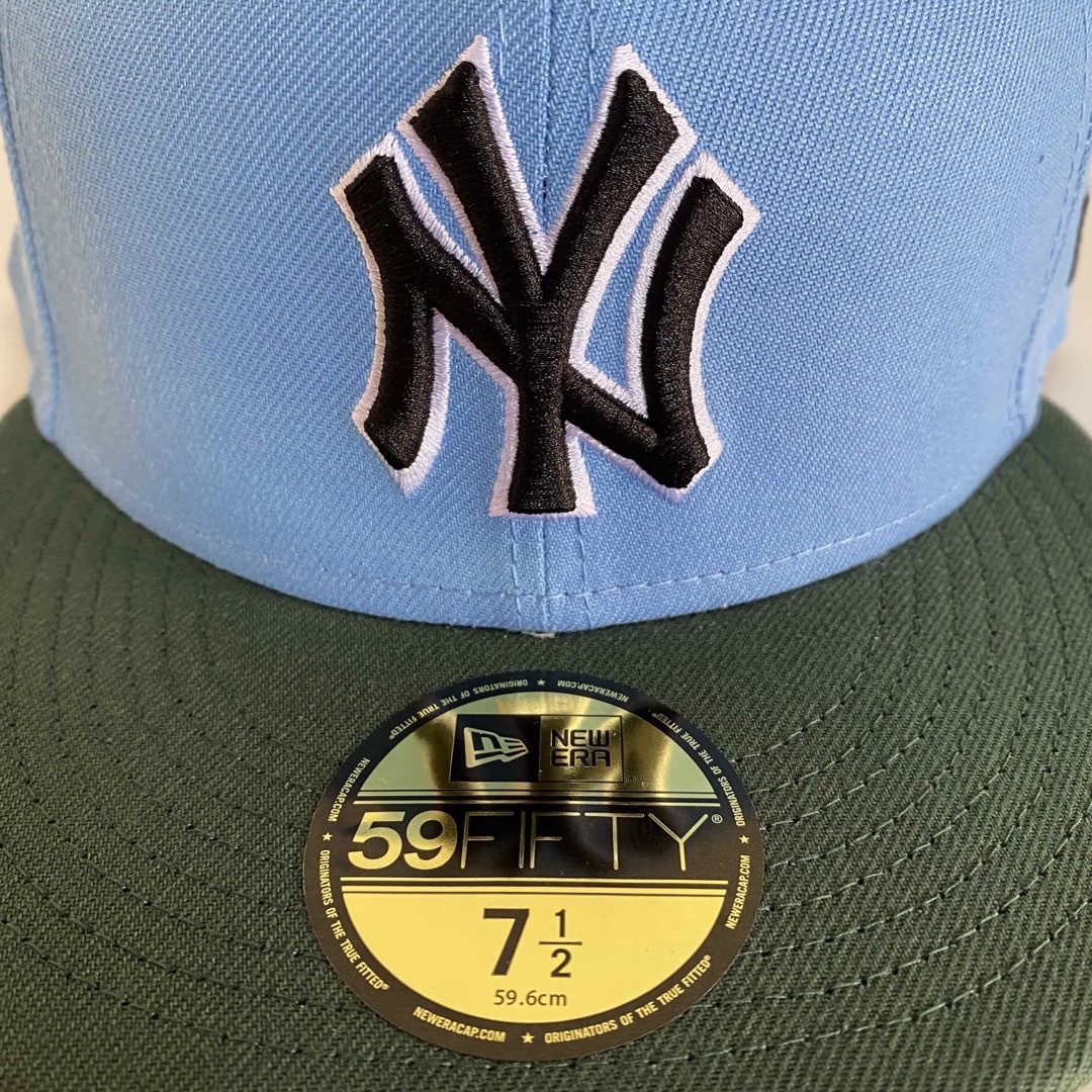 ツバ裏グレー 1/2 New Era Cap ヤンキース ニューエラ キャップ