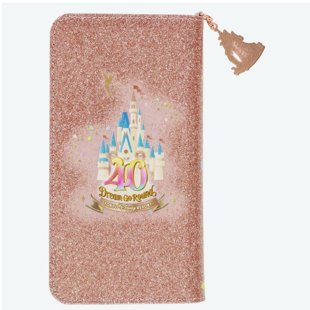 【新品】ディズニーリゾート★40周年★スマホケース 【新品】ディズニーリゾート★40周年★スマホケース