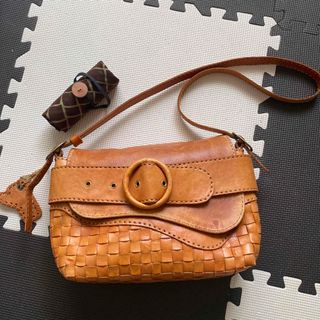 robita - 【ロビタ】オールレザーショルダーバックの通販 by あんず