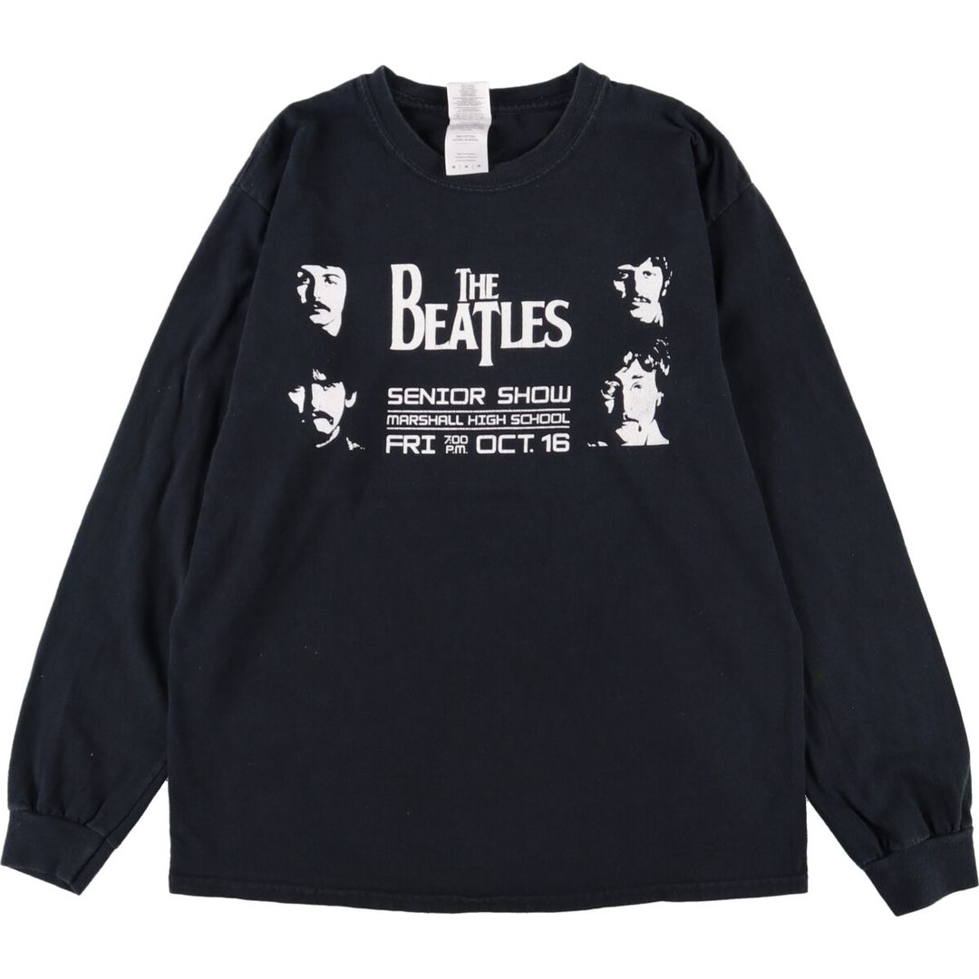 ギルダン GILDAN THE BEATLES ビートルズ 両面プリント ロンT バンドTシャツ バンT メンズM /eaa348481