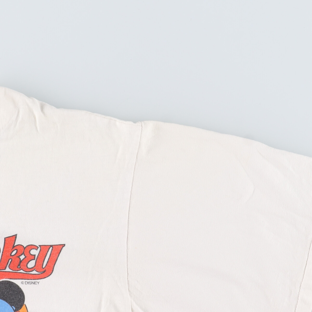 90年代 BEEZIL MICKEY MOUSE ミッキーマウス 両面プリント ゲームシャツ ベースボールシャツ USA製 メンズL ヴィンテージ /eaa346640 4