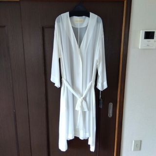 Balcony and Bed カーディガン　ガウン　薄手コート　レース　レトロ