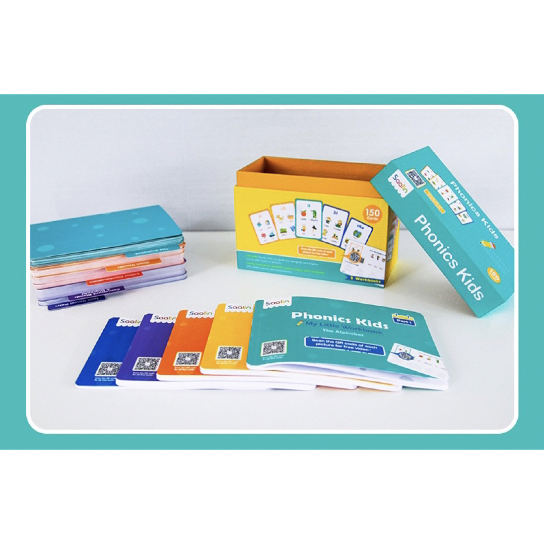 Phonics Kids 150cards 　練習ブック付　マイヤペン対応