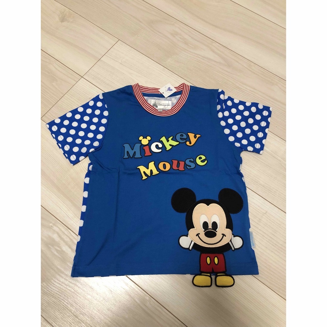 Disney(ディズニー)の香港ディズニー キッズ Tシャツ 120cm ミッキー キッズ/ベビー/マタニティのキッズ服男の子用(90cm~)(Tシャツ/カットソー)の商品写真