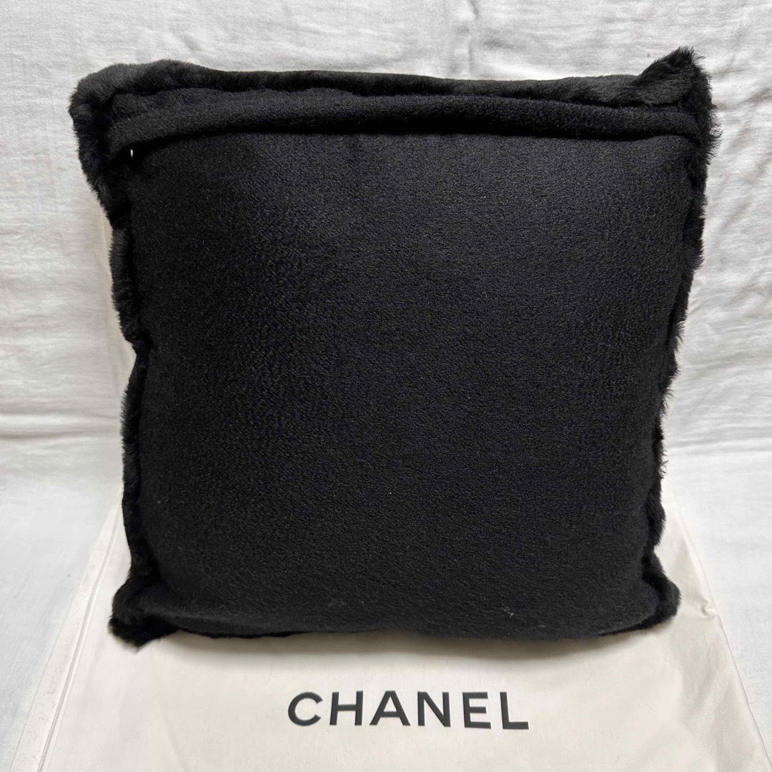 新品 未使用 CHANEL シャネル ノベルティクッション ブラック 非売品-