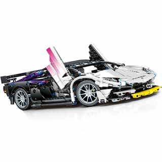 新品　レゴ　テクニック互換　パープル アポロード スポーツ SUPER CAR