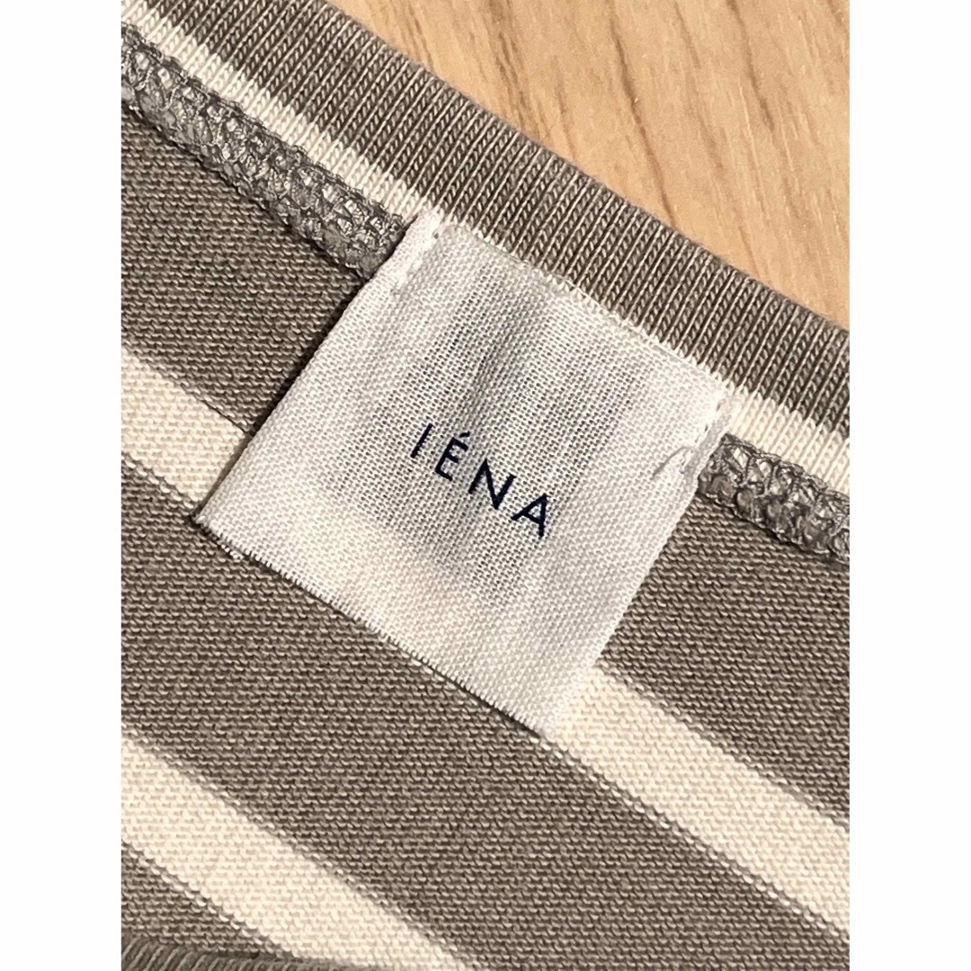 IENA(イエナ)の【美品】IENA  ボーダーカットソー  レディースのトップス(カットソー(長袖/七分))の商品写真