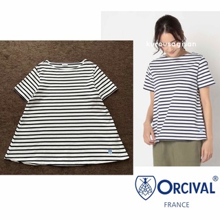 オーシバル(ORCIVAL)のORCIVAL◾️JERSEY Aラインカットソー  #RC-9215(Tシャツ(半袖/袖なし))