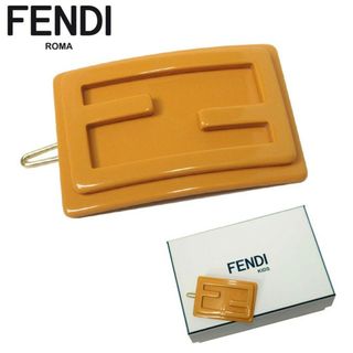 フェンディ(FENDI)のFENDI ヘアクリップ JFP403 AMRG F0EL8 キッズ レディース(バレッタ/ヘアクリップ)