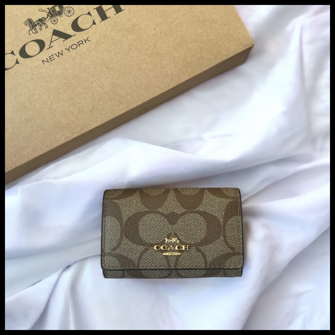 COACH - 【COACH】ファイブ リング キー ケース シグネチャー