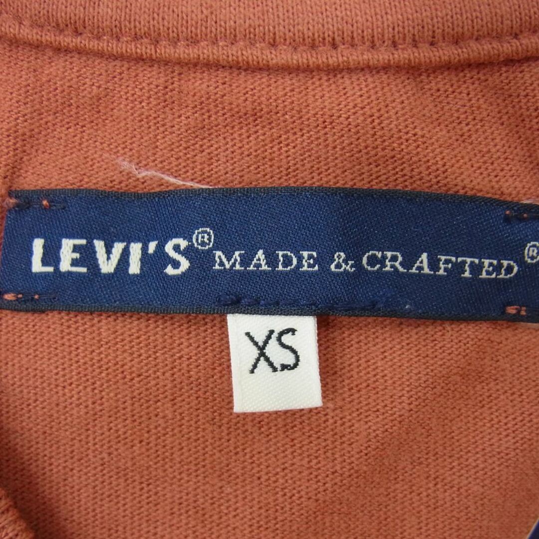 Levi's(リーバイス)のLevi's リーバイス 749100003 MADE&CRAFTED オーバーサイズスリーブ Tシャツ PINK ICING BLOCK PINK ICING/AUTUMN ピンク系 JAPAN SIZE S【極上美品】【中古】 レディースのトップス(シャツ/ブラウス(半袖/袖なし))の商品写真