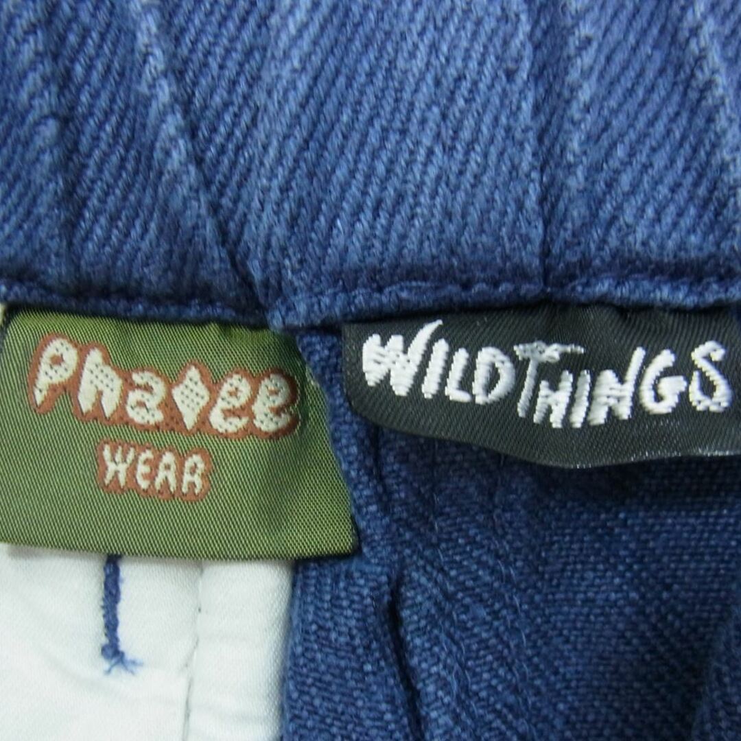 WILDTHINGS(ワイルドシングス)のWILDTHINGS ワイルドシングス WT070071 ベルト ショート パンツ ショーツ ネイビー系 M【中古】 メンズのパンツ(ショートパンツ)の商品写真