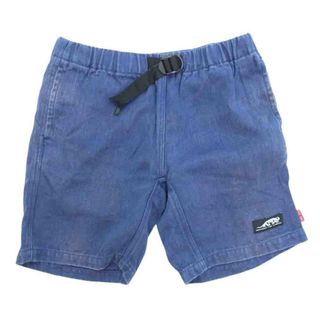 ワイルドシングス(WILDTHINGS)のWILDTHINGS ワイルドシングス WT070071 ベルト ショート パンツ ショーツ ネイビー系 M【中古】(ショートパンツ)