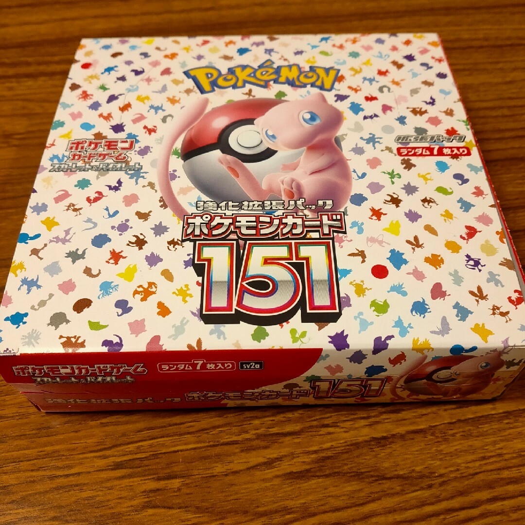 ポケモンカード 151 1BOX シュリンクなし-