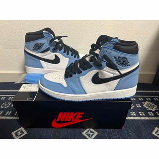 ナイキ(NIKE)のNIKE AIR JORDAN 1 RETRO UNIVERSITY BLUE(スニーカー)