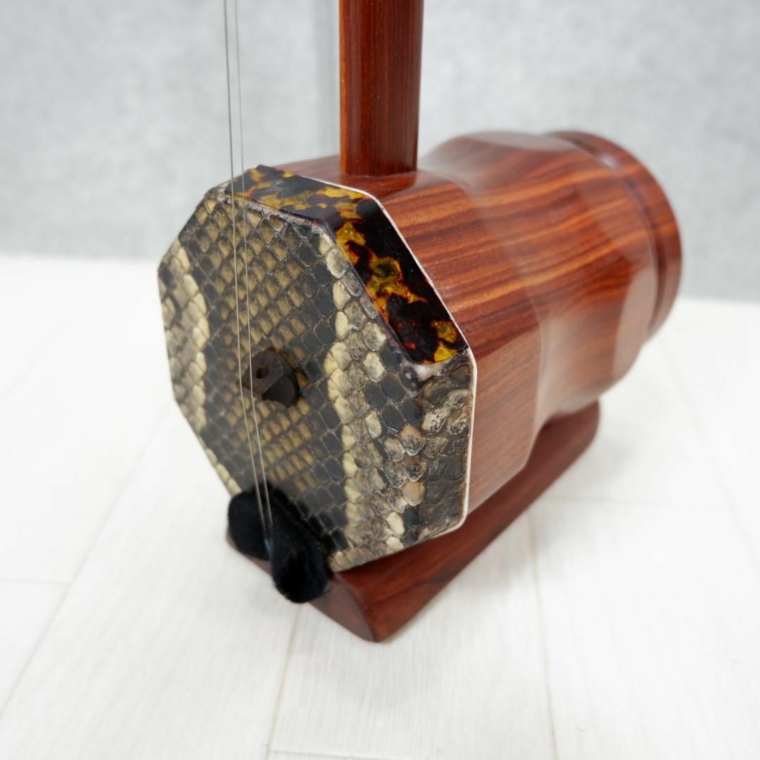 高級✨良品 中国楽器 本蛇皮 二胡 ケース付-eastgate.mk