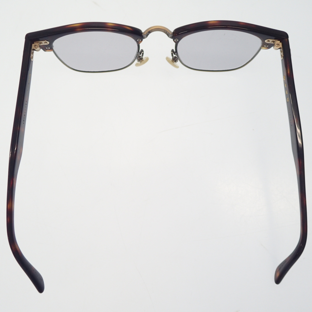 金子眼鏡 サングラス 49□21-145 ブラウン系 ケース付き【AFI11】