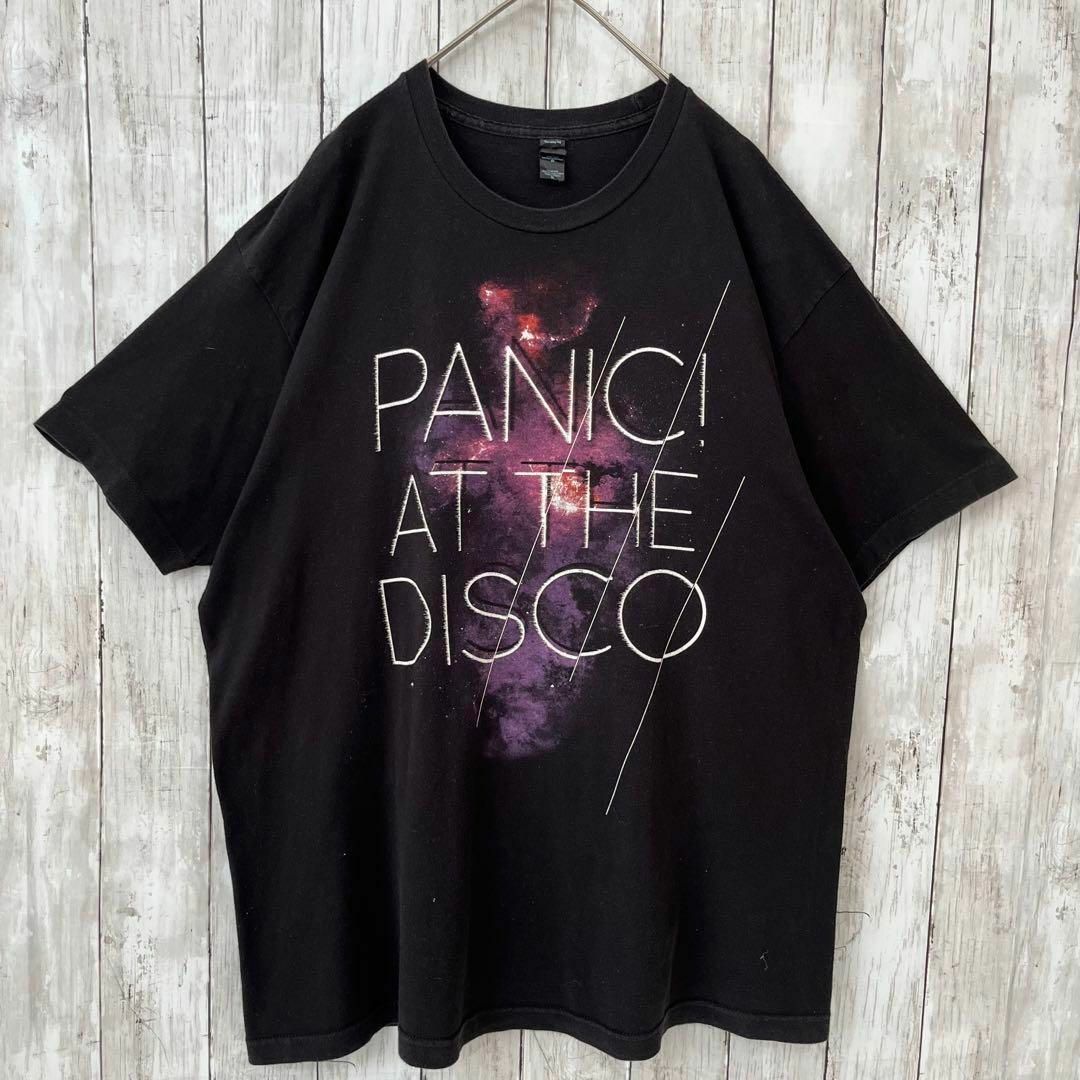 MUSIC TEE(ミュージックティー)のミュージックバンドTシャツ古着PANIC AT THE DISCO サイズXL メンズのトップス(Tシャツ/カットソー(半袖/袖なし))の商品写真