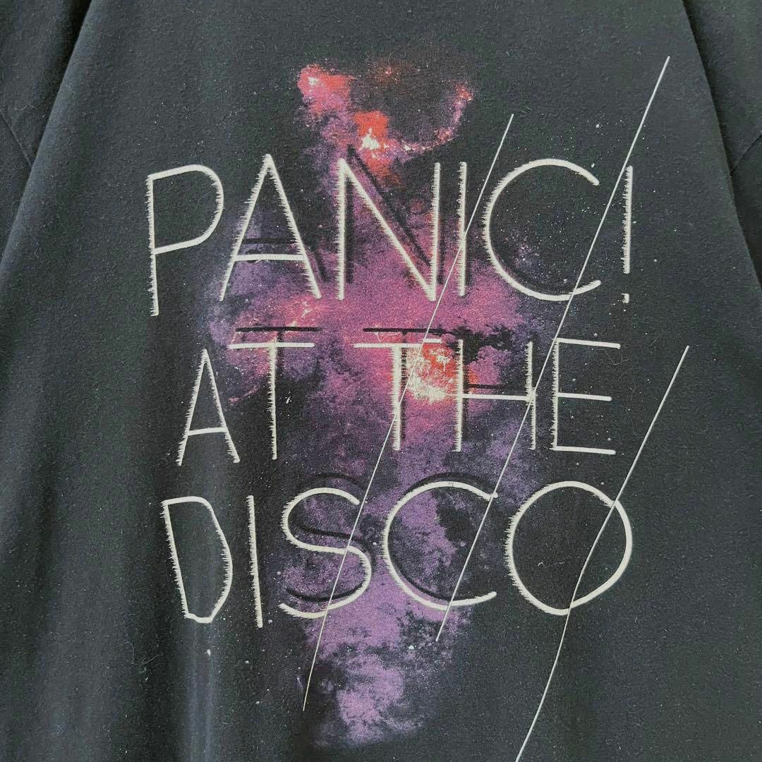 MUSIC TEE(ミュージックティー)のミュージックバンドTシャツ古着PANIC AT THE DISCO サイズXL メンズのトップス(Tシャツ/カットソー(半袖/袖なし))の商品写真