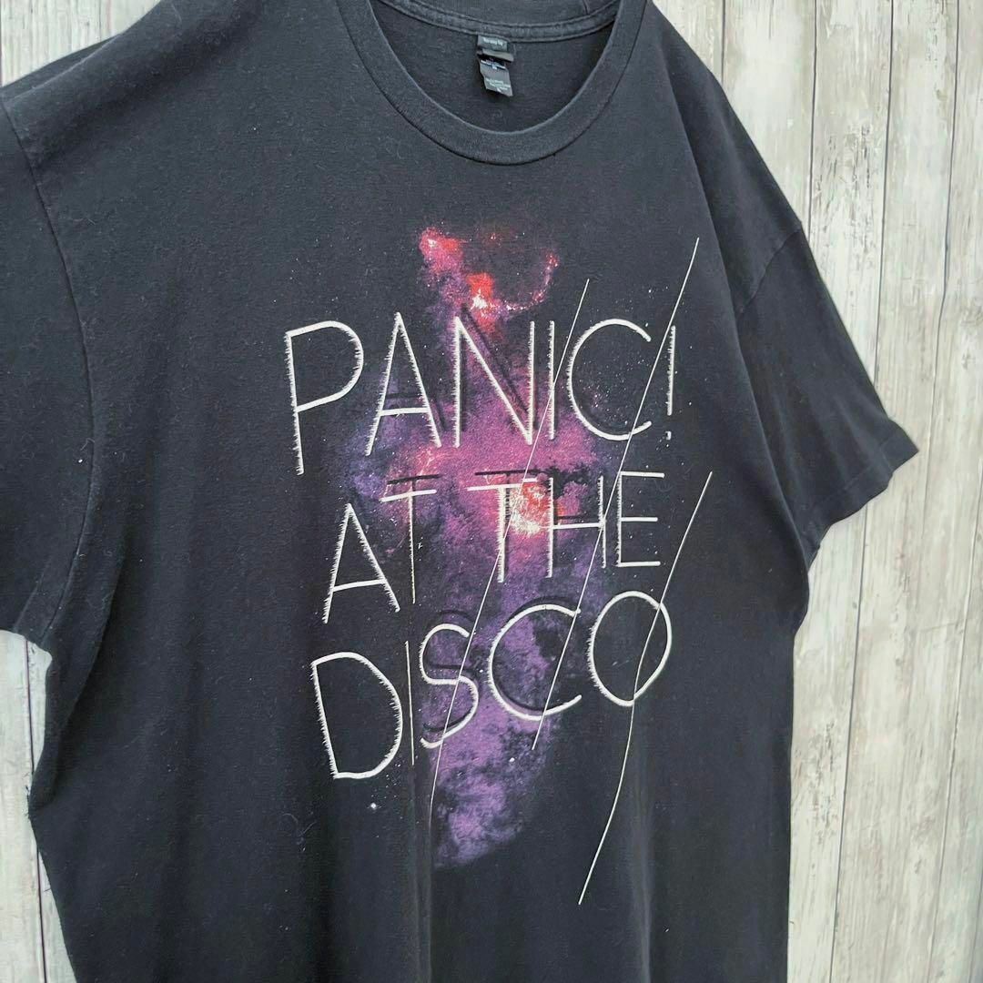 MUSIC TEE(ミュージックティー)のミュージックバンドTシャツ古着PANIC AT THE DISCO サイズXL メンズのトップス(Tシャツ/カットソー(半袖/袖なし))の商品写真