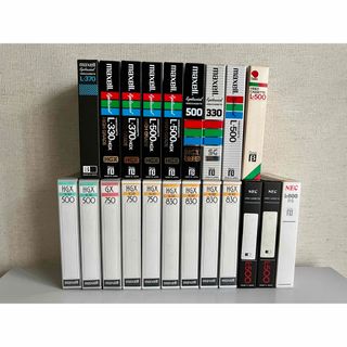 中古βベータビデオテープ21本【J】(その他)