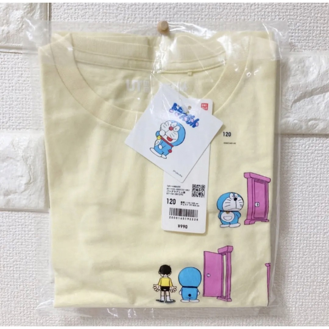 UNIQLO(ユニクロ)のUNIQLO ドラえもん UT グラフィックTシャツ（半袖）120 キッズ/ベビー/マタニティのキッズ服女の子用(90cm~)(Tシャツ/カットソー)の商品写真