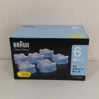 ブラウン(BRAUN)のBraun ブラウン アルコール洗浄液  カートリッジ  6個  シェーバー用(メンズシェーバー)