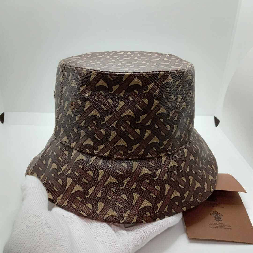 BURBERRY(バーバリー)の【値下げ交渉あり】BURBERRY新品・未使用品モノグラムバケットハット メンズの帽子(ハット)の商品写真