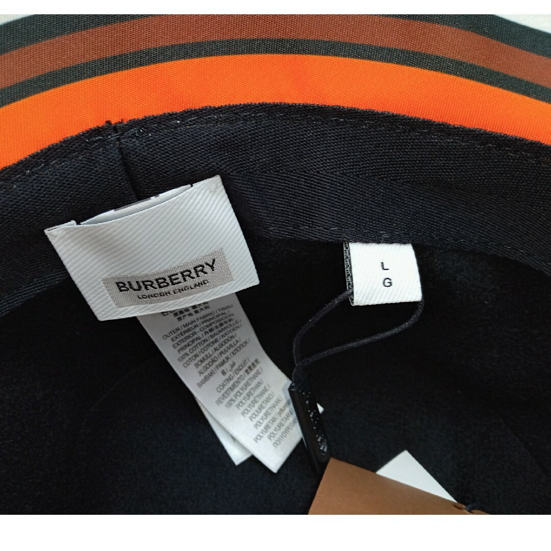 BURBERRY(バーバリー)の【値下げ交渉あり】BURBERRY新品・未使用品モノグラムバケットハット メンズの帽子(ハット)の商品写真
