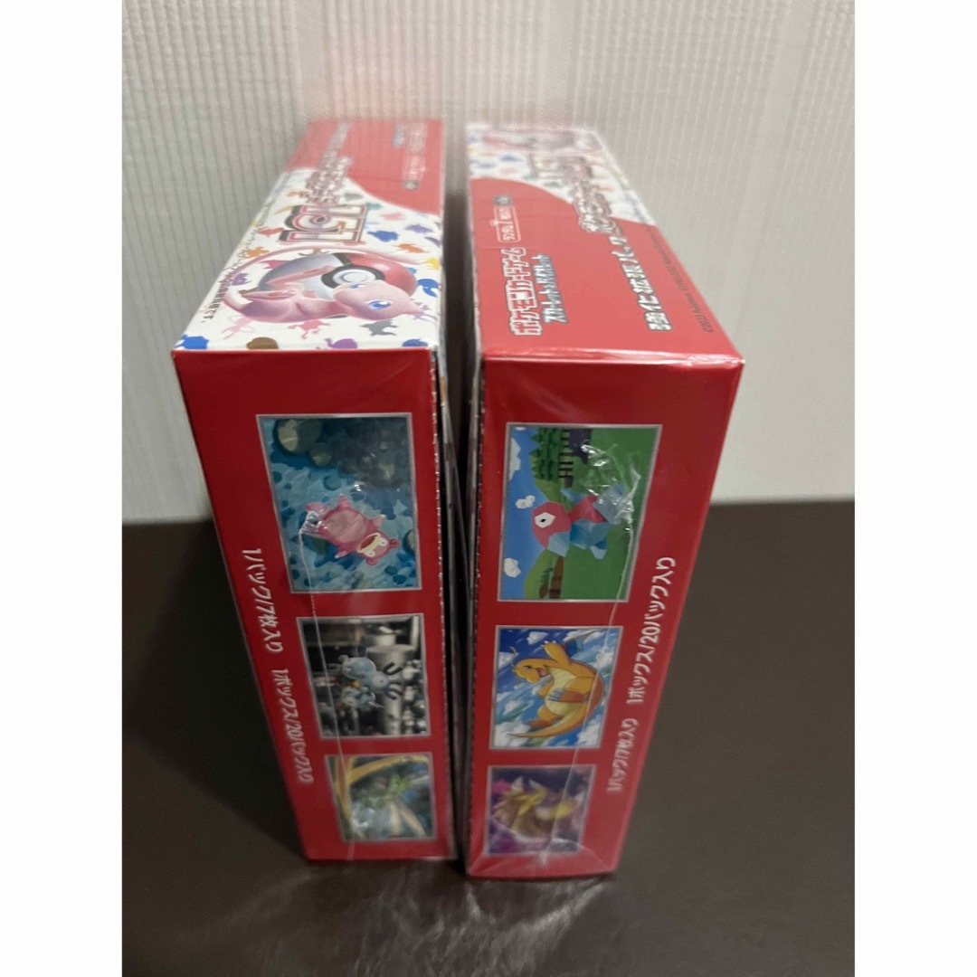 ポケモン(ポケモン)のシュリンク付き　ポケモンカード　151  Box 2 箱 エンタメ/ホビーのトレーディングカード(Box/デッキ/パック)の商品写真