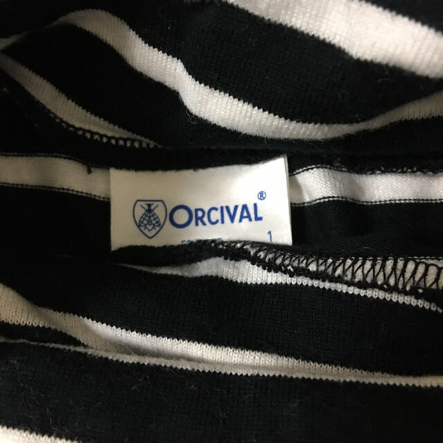 ORCIVAL(オーシバル)のORCIVAL ボーダータートルネック レディースのトップス(カットソー(長袖/七分))の商品写真