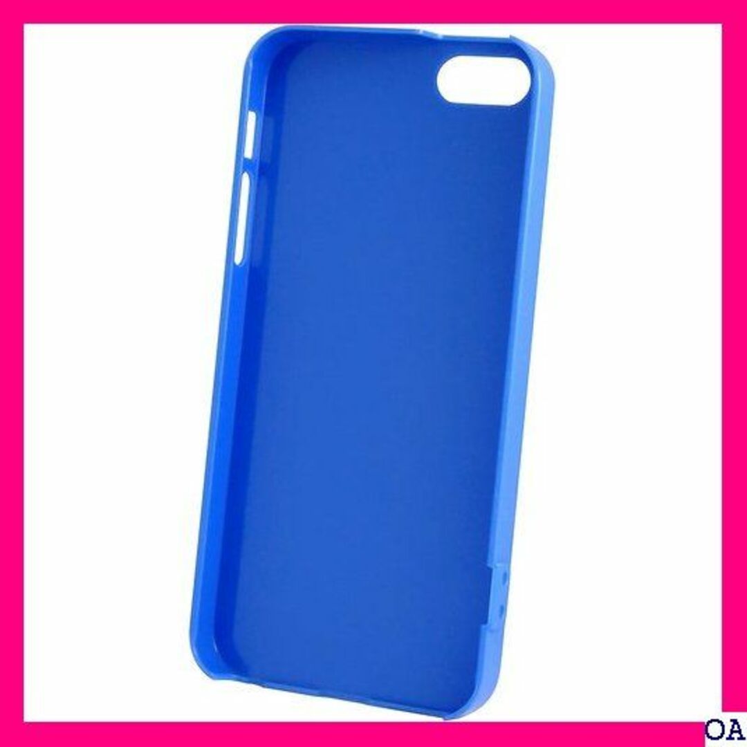 １ iPhone SE 5s 5ケース ブルー ZOON ス 濃い青 1455 スマホ/家電/カメラのスマホアクセサリー(モバイルケース/カバー)の商品写真