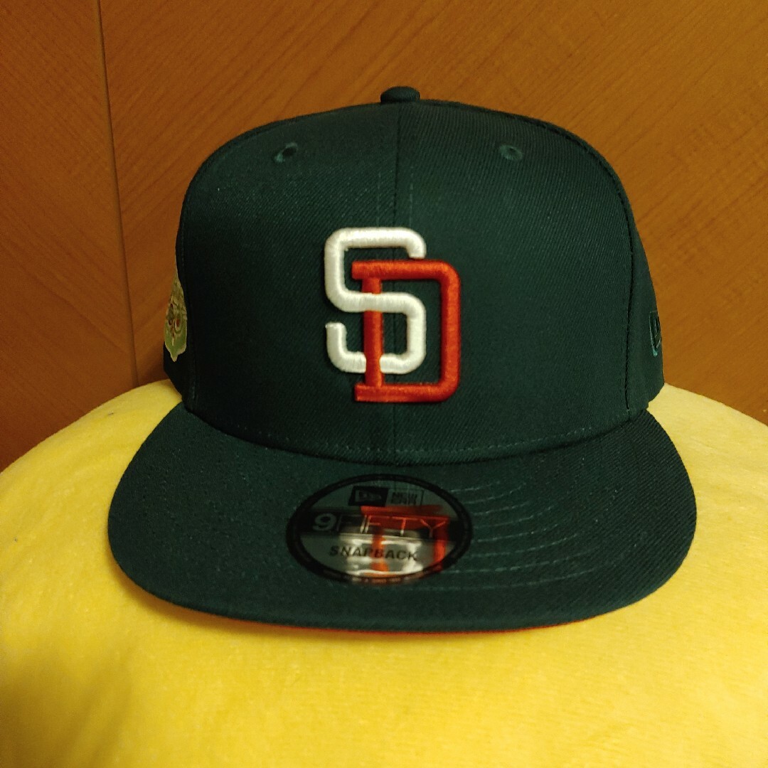 ニューエラ 9fifty サンディエゴパドレス ワールドシリーズ グリーンカラー