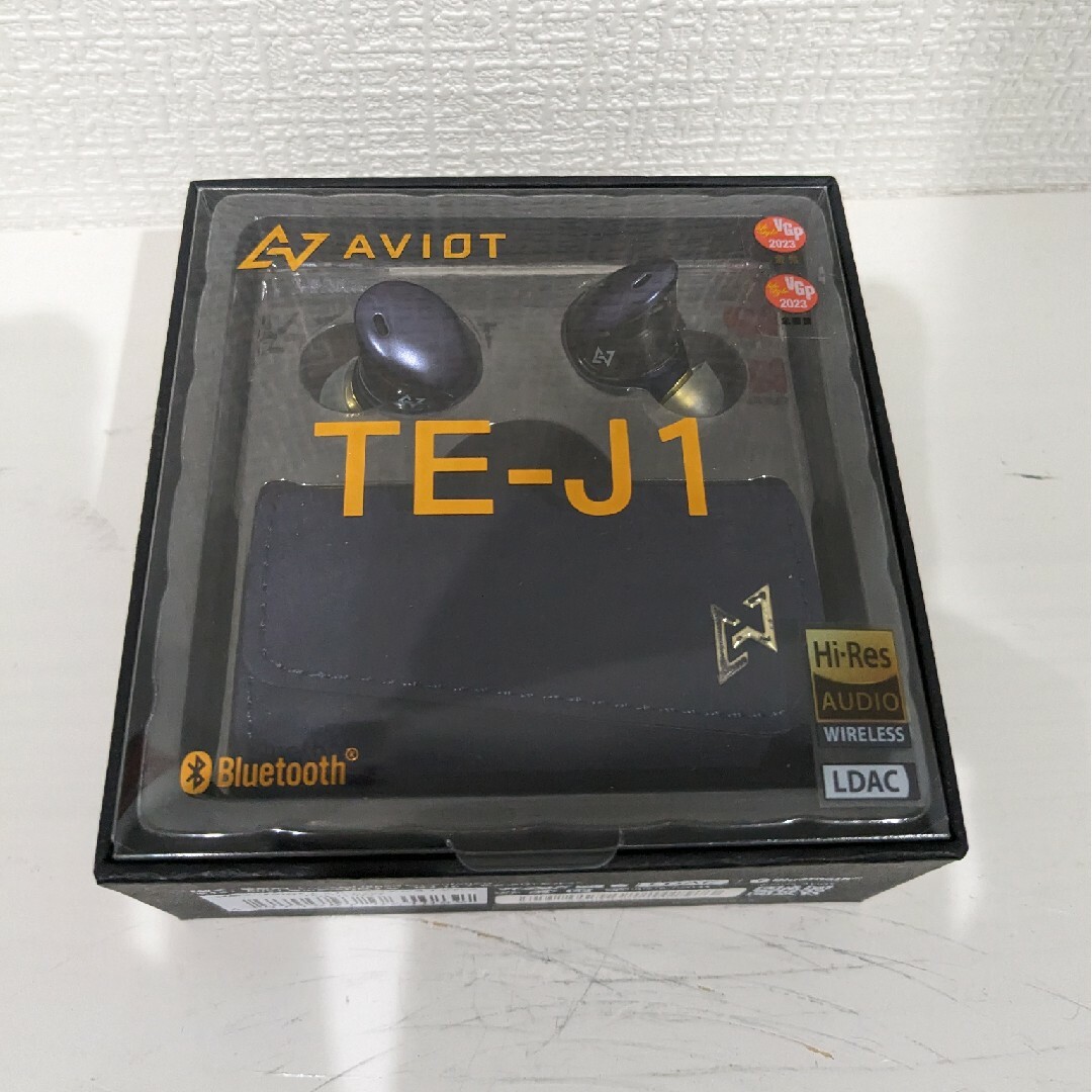 AVIOT イヤホン TE-J1 NAVY