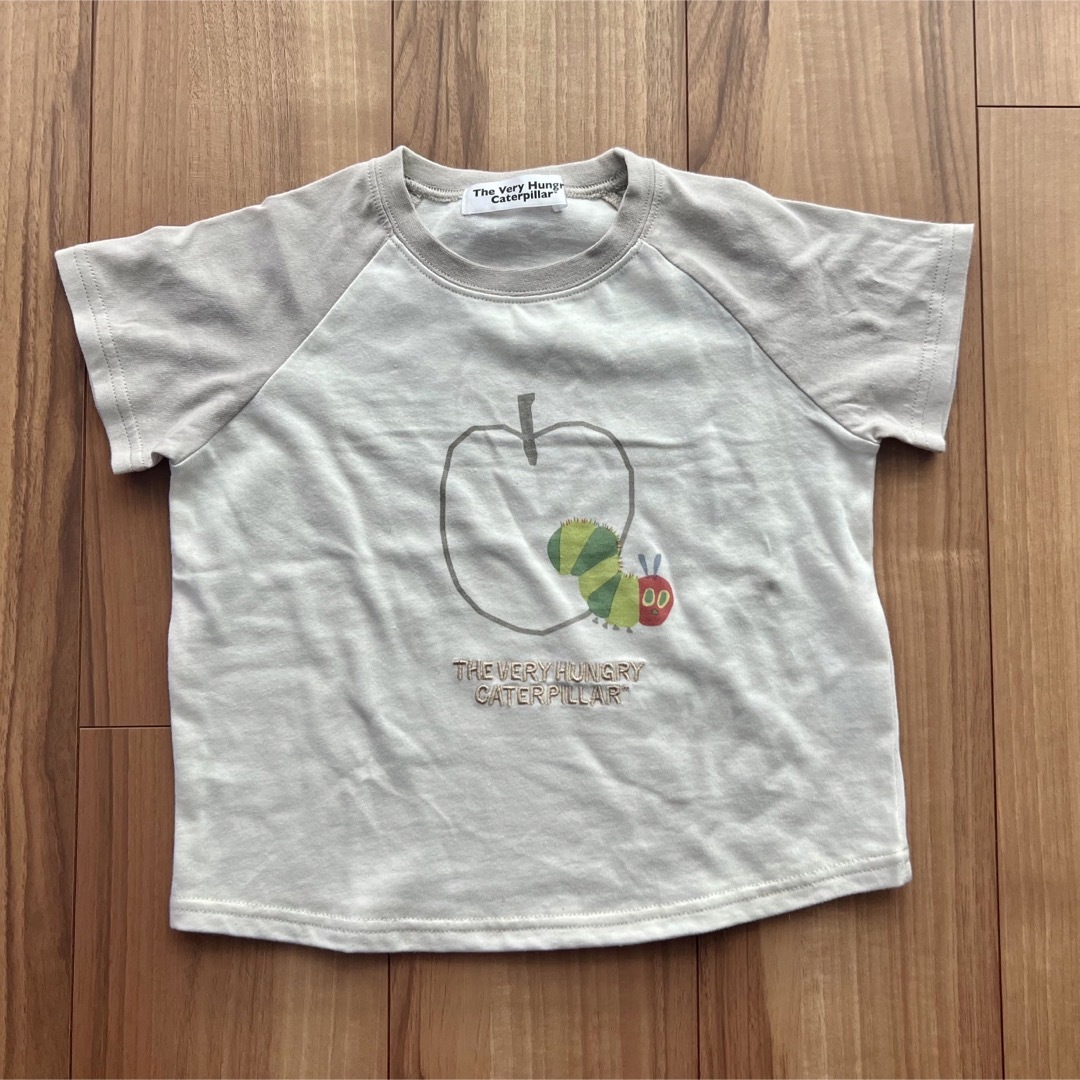 はらぺこあおむし Tシャツ 新品 キッズ/ベビー/マタニティのキッズ服男の子用(90cm~)(Tシャツ/カットソー)の商品写真